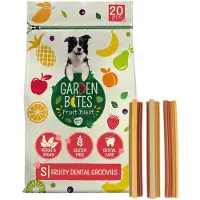 Garden Bites Fruity Dental Groovies friandise pour chien