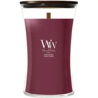 Woodwick Phantom Cherry bougie parfumée avec mèche en bois 609.5 g