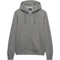 Superdry Veste de survêtement 'Essential' gris chiné