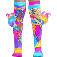 Barbie Chaussettes montantes de Barbie - Barbie Mermaid Socks - one size - pour Unisexe - multicolore - Taille one size