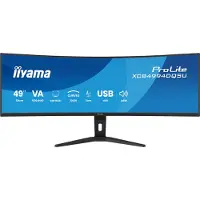 Iiyama 124Cm (49") Xcb4994Dqsu-B1 32:9 2Xhdmi+2Xdp+2Xusb-C