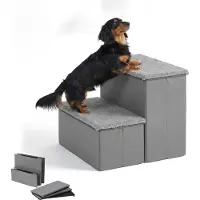 Relaxdays Marches pour chien (Chat, Chien, Pliable)
