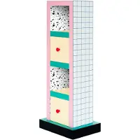Seletti Armoire de salle de bain Supershelf à grille bleue