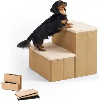 Relaxdays Marches pour chien (Chat, Chien, Pliable)