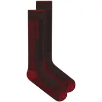 Icebreaker Ski+ Light Otc Socks Rouge,Noir EU 39-41 1/2 Homme