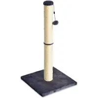 Amazon Basics Arbre à gratter pour chat , taille moyenne, 40,01 x 40,01 x 80,01 cm, couleur grise