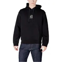 Armani Exchange Sweat-shirt noir / blanc