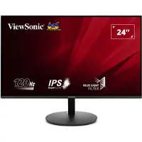 Viewsonic VA 24" Full HD Monitor w/Fast 1ms Response écran plat de PC 61 cm (24") 1920 x 1080 pixels LED