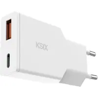 Ksix Câble USB-A vers USB-C Bcd30wc01, argent Argent, taille unique