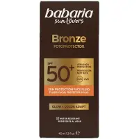 Babaria Fluide Bronzant Spf 50 40ml