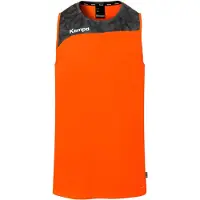 Kempa Débardeur Athletics 29 - orange fluo/noir, taille : 140