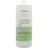 Wella ELEMENTS Shampoing doux régénérant sans sulfate pour tous types de cheveux 1000 ml