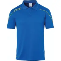 Uhlsport Stream 22 Polo Hommes - Royal / Jaune