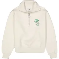 Garcia Sweat-shirt vert / vert foncé / blanc chiné