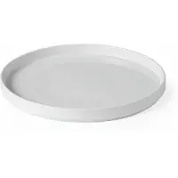 Hendi Assiette à bord haut Oslo,, Blanc, ⌀280x(H)28mm, Assiettes, Blanc