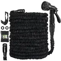 Sonstiges Tuyau d'arrosage flexible, 30 mètres, avec 7 fonctions, de couleur noire