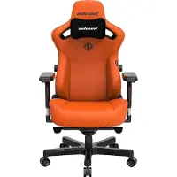 Anda-seat Anda Seat Kaiser 3 XL Orange Leather Gaming Swivel Chair
