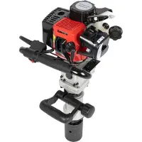 OEM Enfonceur de poteaux à essence, cylindrée de 32,6 cm³, puissance de 0,9 kW, deux tailles de manchon, réservoir de carburant de 0,87 litre, régime moteur au ralenti de 7000 tr/min