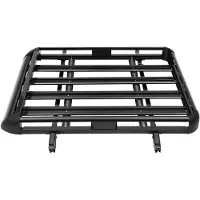 OEM Porte-bagages universel pour SUV, grande capacité de charge, résistant aux intempéries, couleur noire