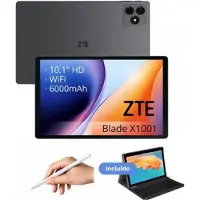 ZTE Tablette Tab Blade X1001W 10 1" 128 Go Wifi 6000 mAh Android 14 Gris avec clavier et stylet
