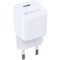 Muvit For Change Mcacc0047 Chargeur USB-C 30 W Blanc Blanc Taille unique