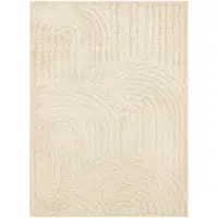 FRAAI Tapis scandinave | Lova Arches Beige | 160x230cm | Beige | Rectangulaire | Tapis