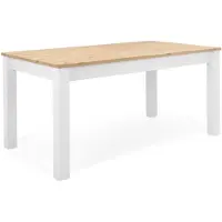 CALICOSY - Table à Manger Extensible Rectangulaire L160/215 cm - BERGEN