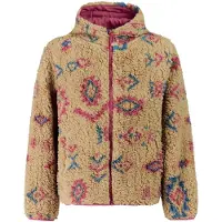 Protest Veste en polaire 'PRTKylee JR' bleu / noisette / rose