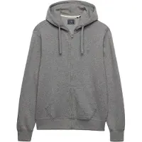 Superdry Essential Sd Co Logo Full Zip Sweatshirt Gris M Homme