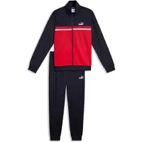 Puma Survêtement rouge / noir / blanc