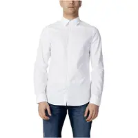 Armani Exchange Chemise business 'CAMICIA' blanc cassé