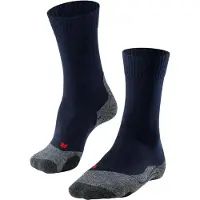 Falke Chaussettes bleu cobalt / gris chiné / rouge