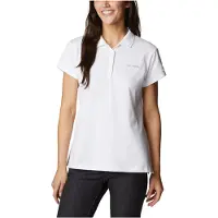 Columbia Sportswear Polo à manches courtes Columbia Lakeside Trail en piqué uni M Femme M