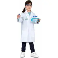 MOM I Want To Be A Scientist Junior Costume Blanc 3-5 Years Enfants