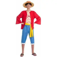 MOM Luffy Men Costume Rouge S Enfants