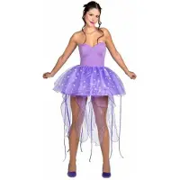 MOM Jellyfish Woman Costume Violet M Enfants