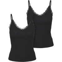 Urban Classics Tb7514a Sleeveless V Neck T-shirt 2 Units Noir 3XL Femme