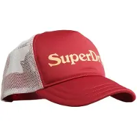 Superdry Vintage Graphic Trucker Cap Rouge