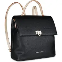 Bugatti sac à main sac à épaule bandoulière Ella Top Handle Bag Black noir