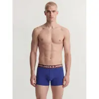 Jack & Jones Boxers 'JACLICHFIELD' bleu / vert / rouge sang / blanc