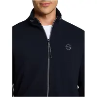 Tom Tailor Veste de survêtement bleu marine