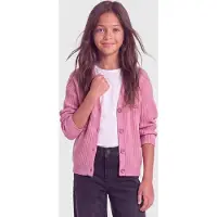 ONLY GIRLS Cardigan rose clair