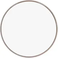 Gistuch Miroir de grossissement 30x, avec éclairage, grossissement de 6 pouces, équipé de 3 ventouses pour la fixation, de forme ronde, idéal pour les voyages, finition dorée
