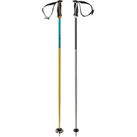 Völkl - Bâtons ski alpin - Phantastick 18 mm Yellow pour Homme en Aluminium - Taille 125 cm - Jaune