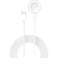 Wigento Câble de chargement magnétique USB-C de 1 mètre pour Huawei Watch GT6 / Pro / GT5 Pro / GT5, couleur blanche
