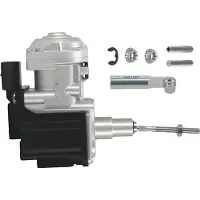 OEM Actionneur de valve d'échappement turbo, construction métallique, longueur de 21 cm, largeur de 15 cm, hauteur de 13 cm, poids de 750 g