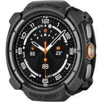 Spigen Rugged Armor, Montre connectée : accessoires, Noir