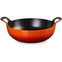 Le Creuset Gietijzeren Balti-pan Oranjerood 24cm