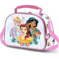 KARACTERMANIA Sac isotherme pour déjeuner, Disney Princess, en 3D