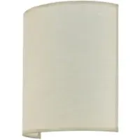 Licht-Erlebnisse Applique Moderne "Alice" Tissu Marron Café E27 Applique Salon Chambre Couloir